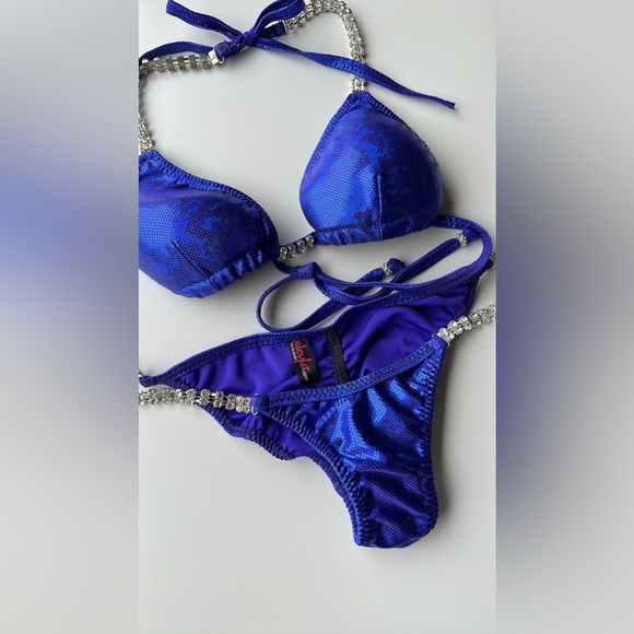 Saleyla Royal Blue Competition bikini sz xs - Picture 7 of 12